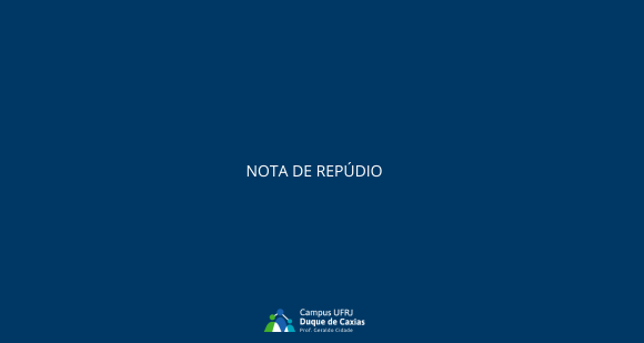 Nota de repúdio